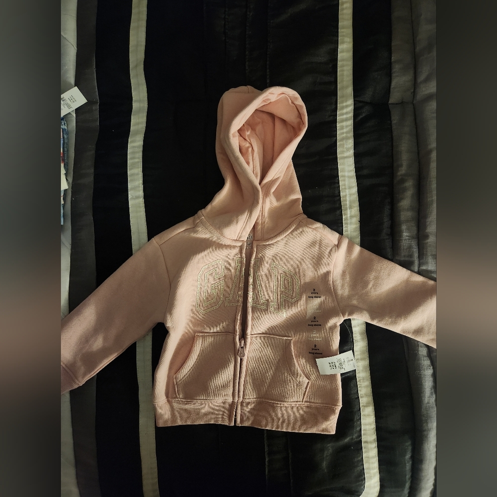 Baby Gap Zip Hoodie 2t nwt